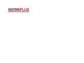 Shutters Plus logo