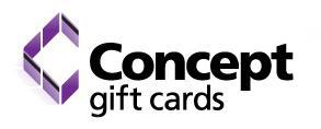 Concept Gift Cards