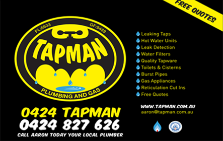 Tapman Plumbing & Gas Pty Ltd