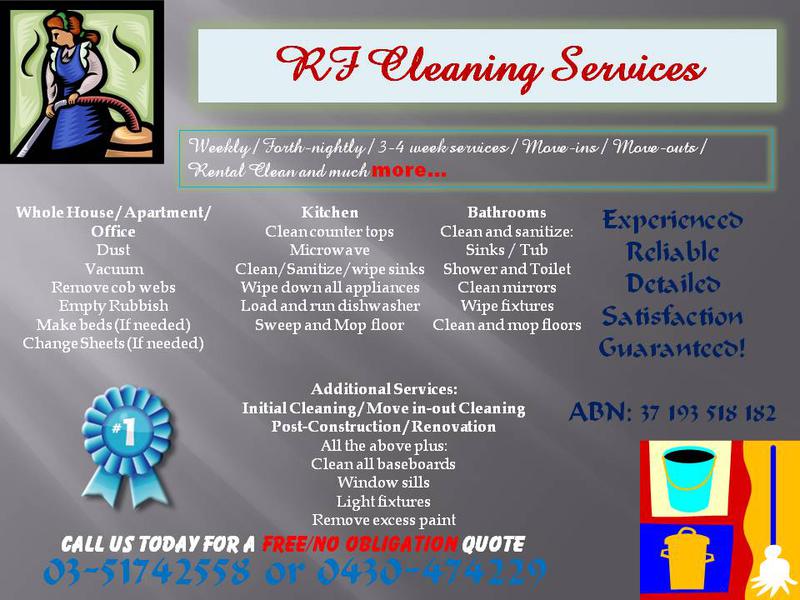 RF Cleaning Services