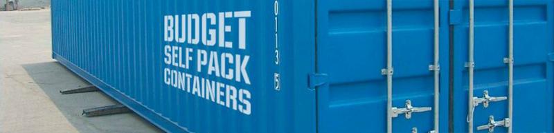 Budget Self Pack Containers: Maddington