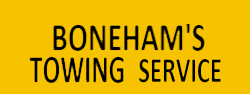 Boneham's Towing Service logo