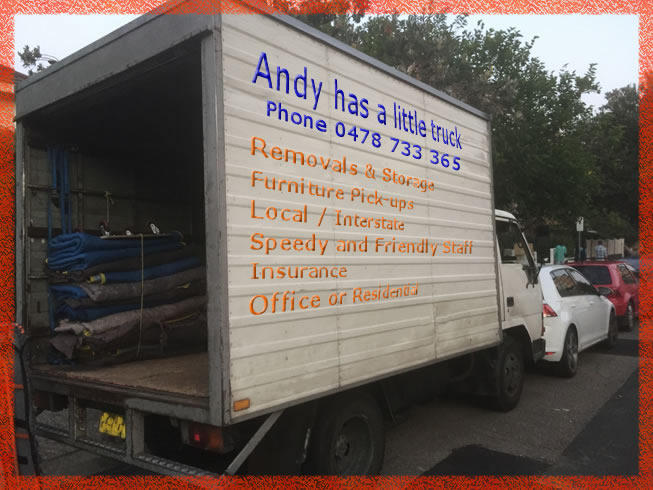 ANDY has a little TRUCK