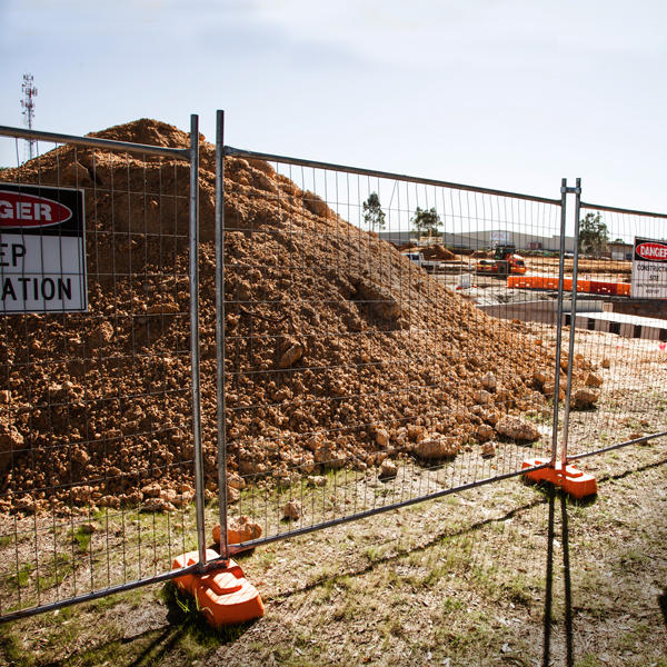 The Temporary Fencing Shop: Green Fields