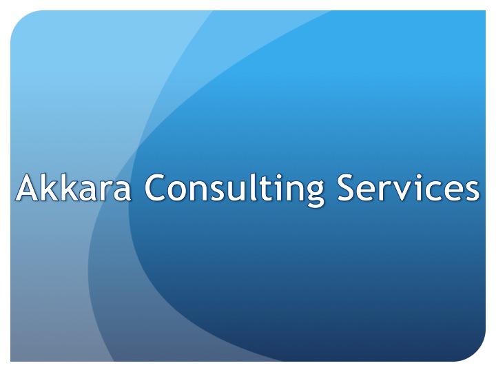 Akkara Consulting Services