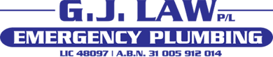 GJ Law Plumbing logo