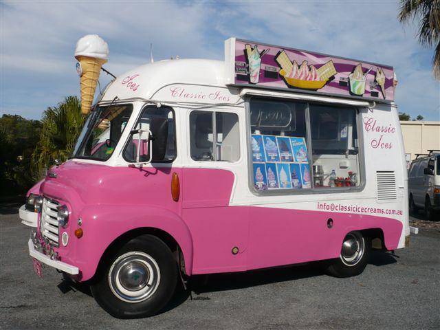 Classic Mobile Ice Cream Van
