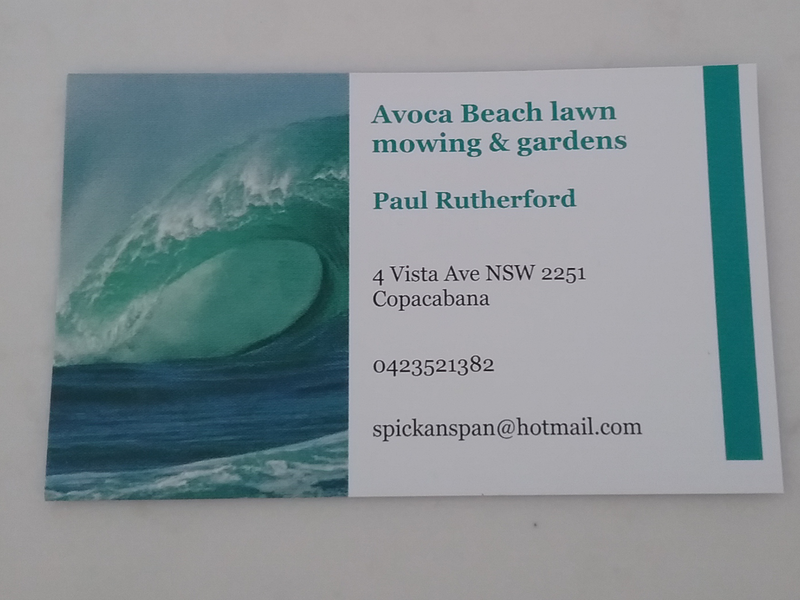 Avoca Beach Lawn Mowing & Gardens