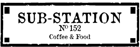 Sub-Station Cafe