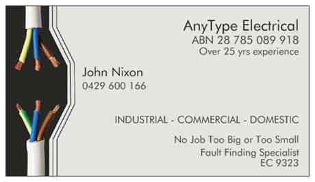 AnyType Electrical: Secret Harbour