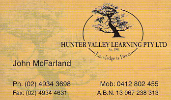 Hunter Valley Learning