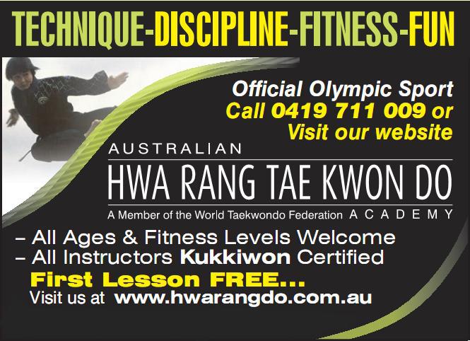 The Australian Hwa Rang Taekwondo Academy