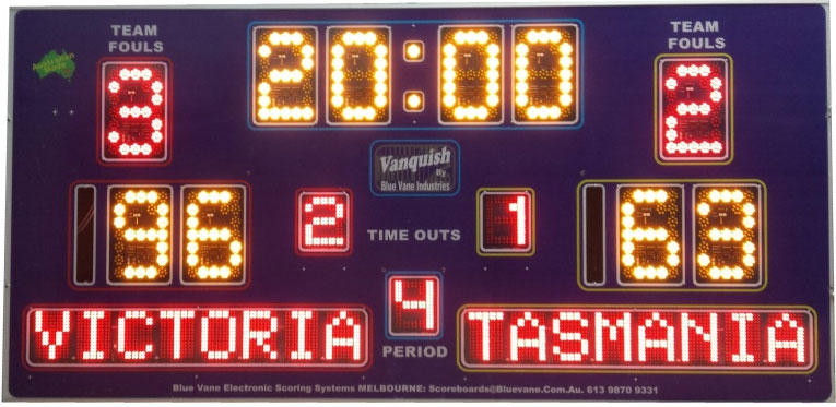Blue Vane Scoreboards