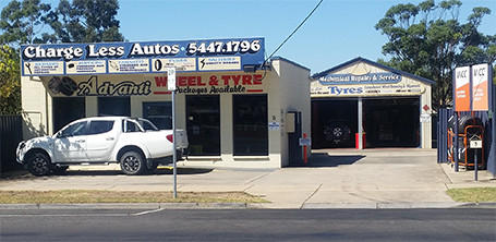 Charge Less Autos logo