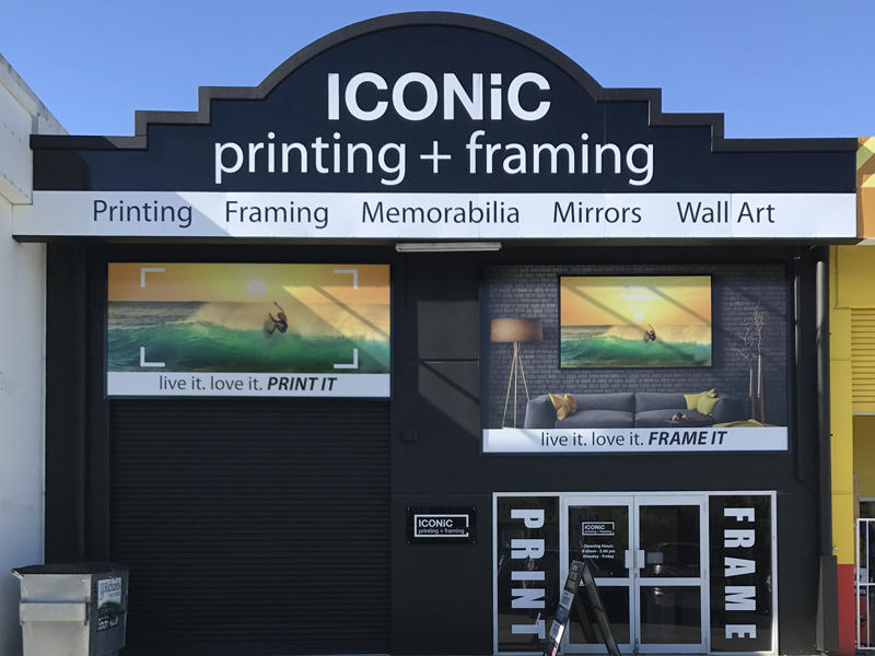 Iconic Printing + Framing