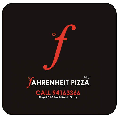 413 Fahrenheit Pizza logo