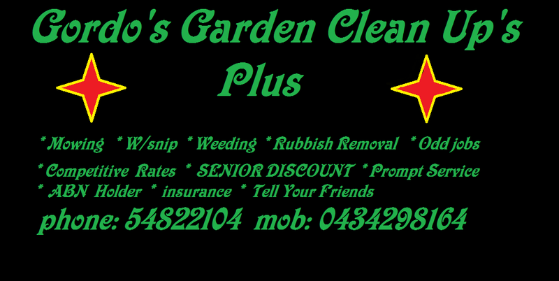 Gordo's Garden Clean Up's Plus