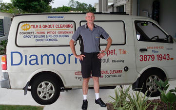 Diamond Carpet Tile and Grout