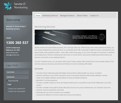 Servite IT Monitoring