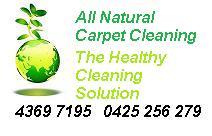 All Natural Carpet Cleaning logo