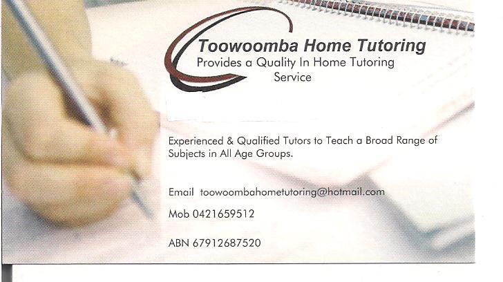 Toowoomba Home Tutoring