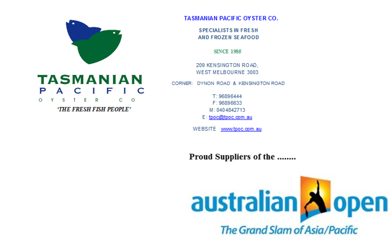 Tasmanian Pacific Oyster Co.