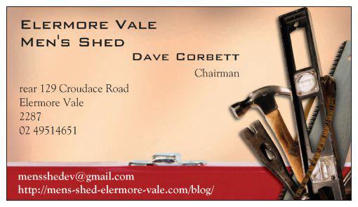 Elermore Vale Men's Shed