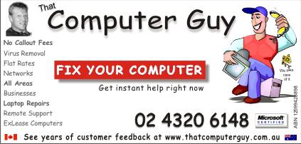 That Computer Guy: Ettalong Beach