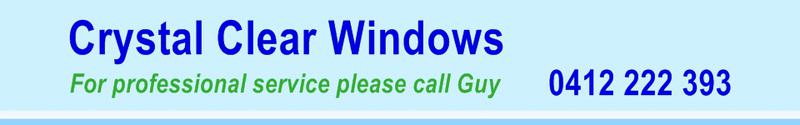 Crystal Clear Windows logo