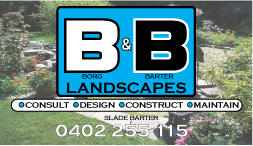 B & B Landscapes logo