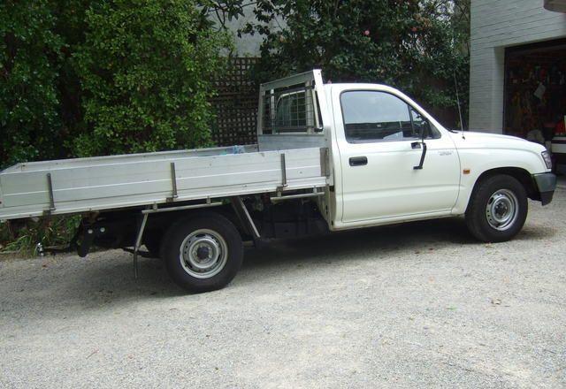 Men in Utes and Trailers