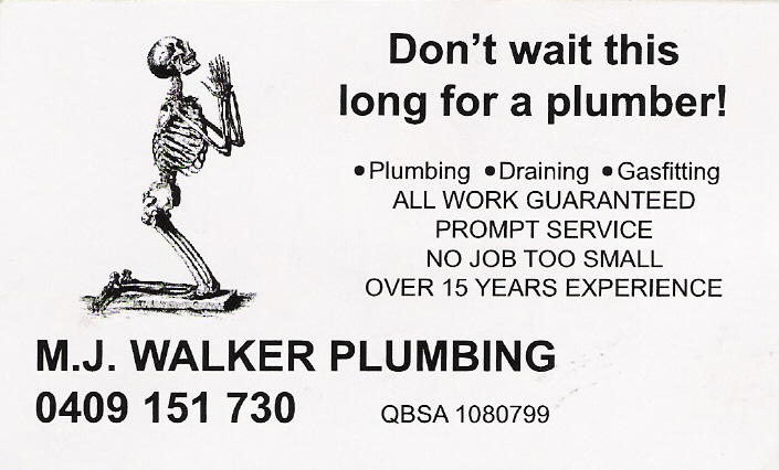 MJ Walker Plumbing: Upper Coomera