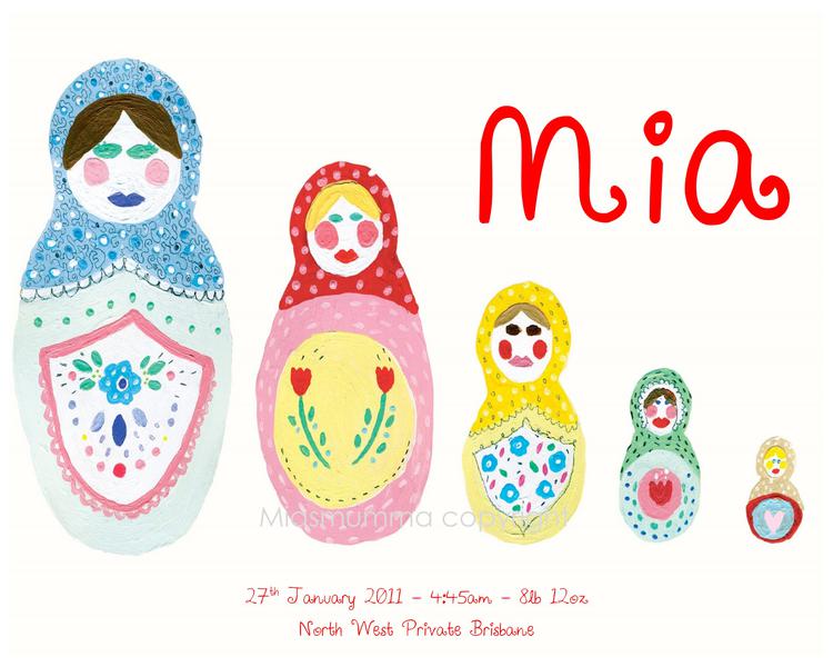 Miasmumma Personalised Prints