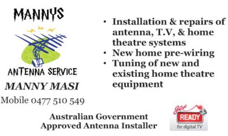 Mannys Antenna Service logo