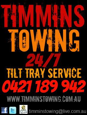 Timmins Towing logo