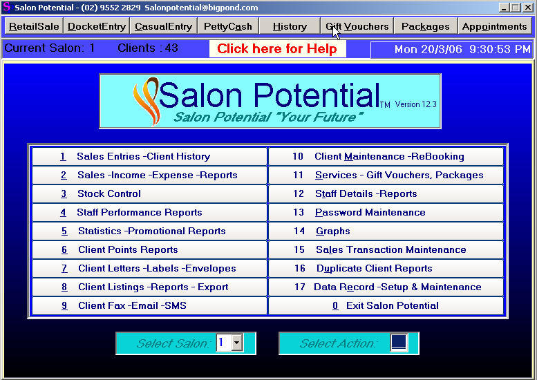 Salon Potential