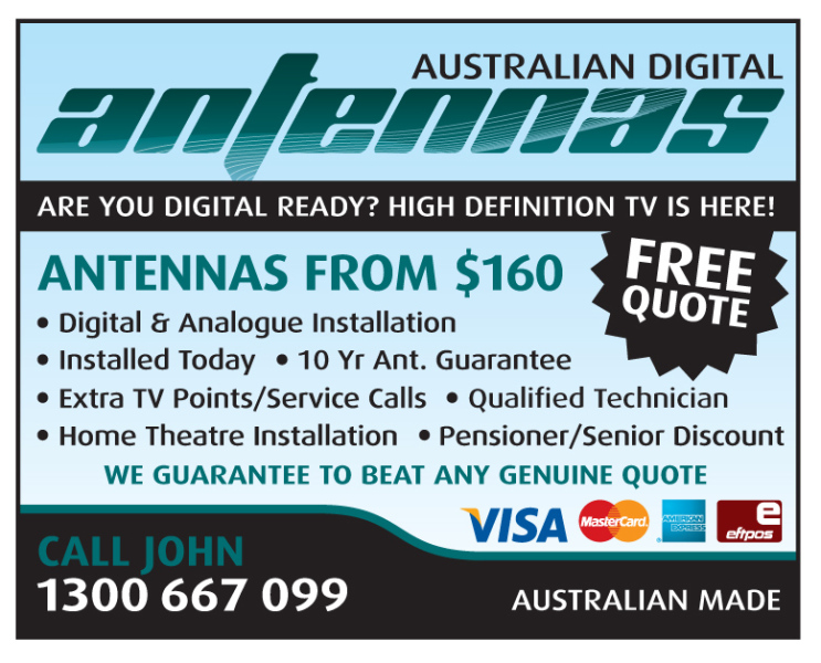 Australian Digital Antennas: Dee Why logo