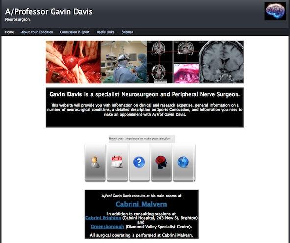 Gavin Davis: Neurosurgery
