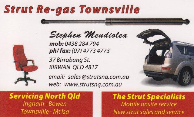 Strut Re-gas Townsville