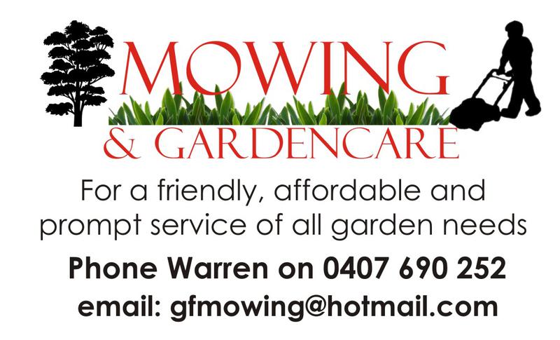 Warren Green: Lawn Mowing