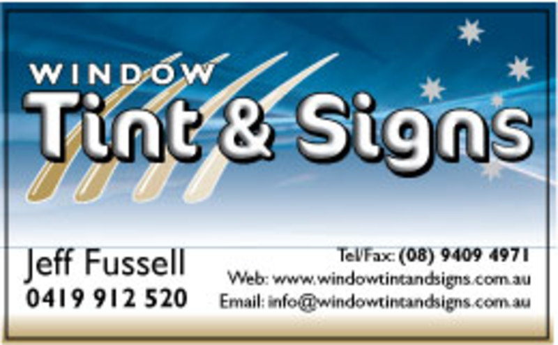 Window Tint and Signs