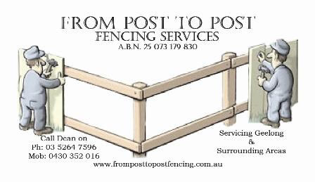 From Post to Post Fencing Services logo