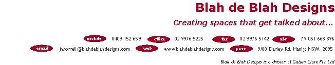 Blah de Blah Designs