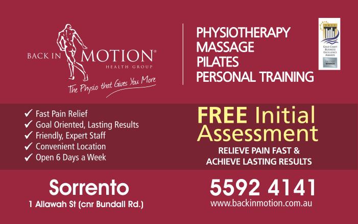 Back In Motion: Bundall logo