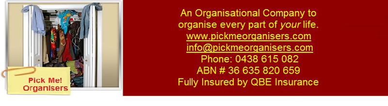 Pick Me Organisers