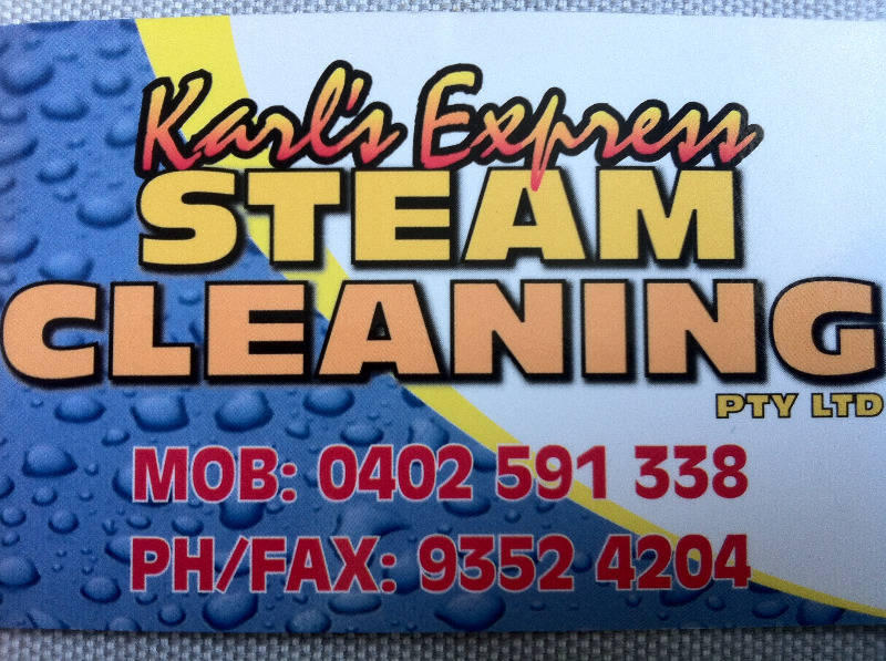 Karl's Express Steam Cleaning logo