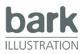Bark Illustration logo