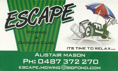 Escape Mowing & Garden Care