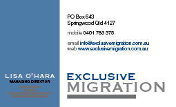 Exclusive Migration logo