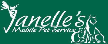 Janelle's Mobile Pet Service logo
